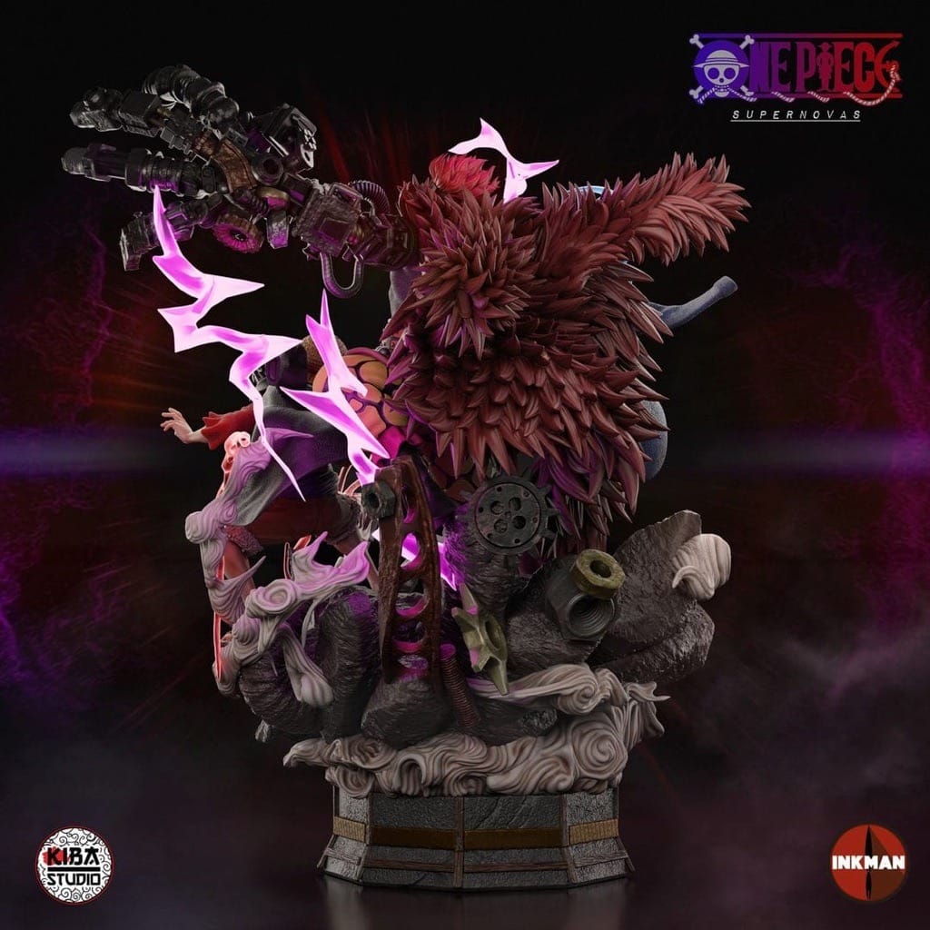 P站图纸印象馆 Kiba Studio 海贼王摆件 Kiba Studio 海贼王摆件