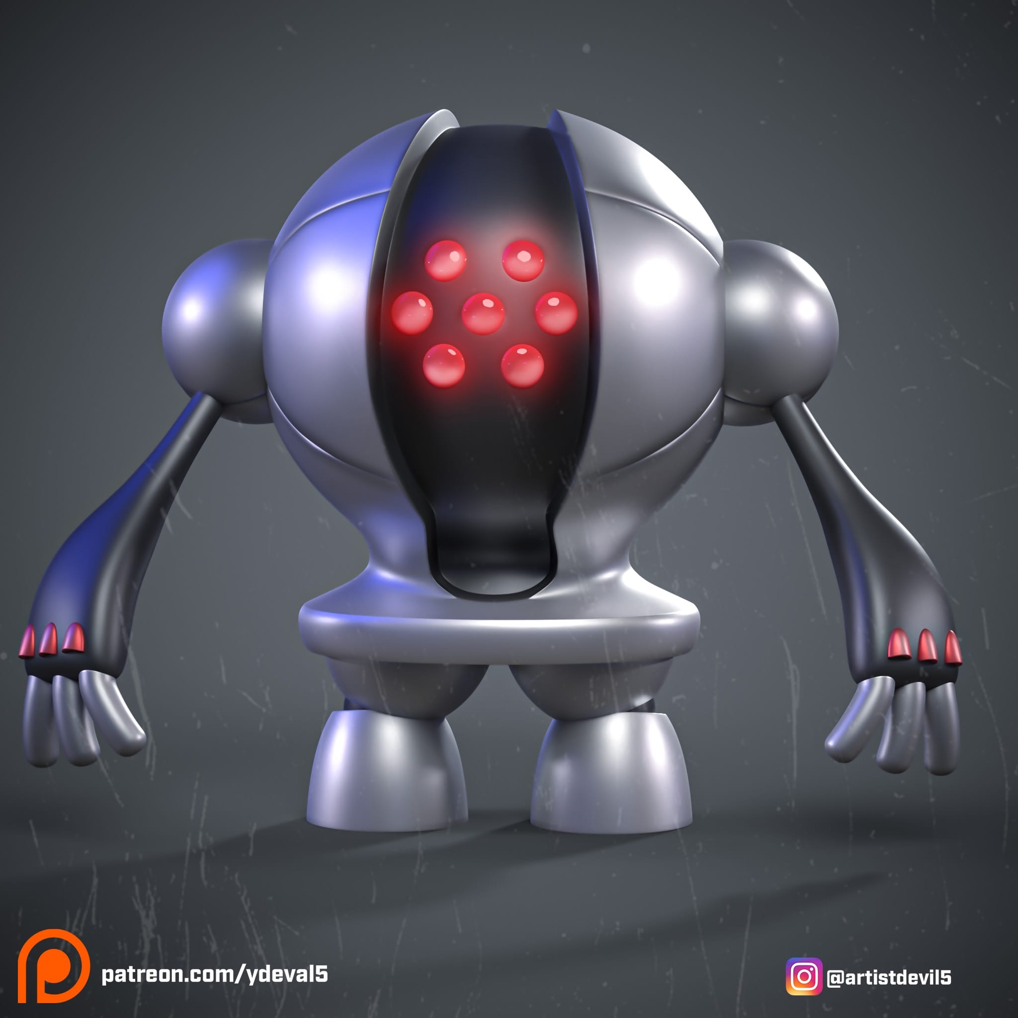 P站图纸印象馆 Ydeval 精灵宝可梦 雷吉斯奇鲁 Ydeval 精灵宝可梦 雷吉斯奇鲁