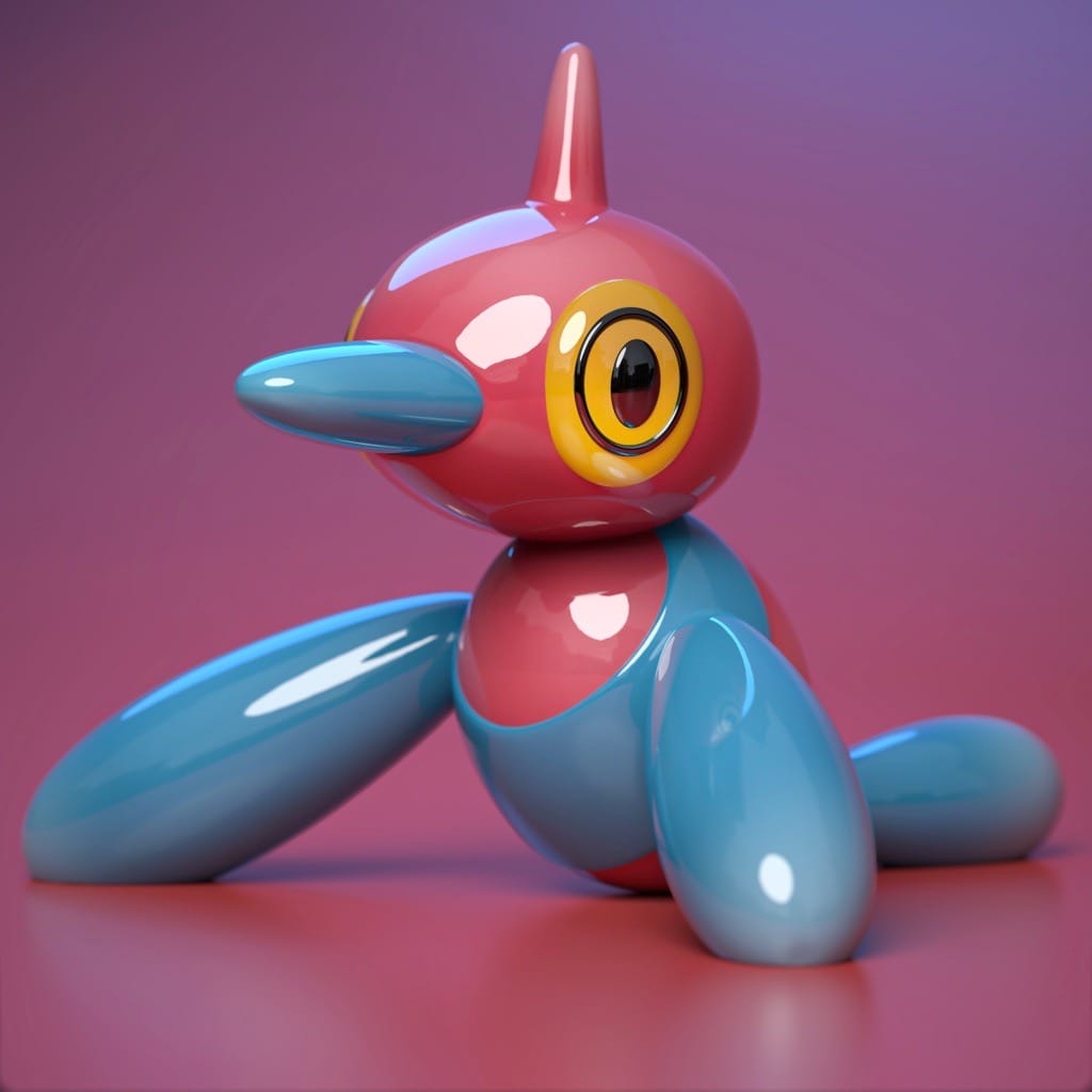 P站图纸印象馆 Ydeval 精灵宝可梦 多边兽Z Ydeval 精灵宝可梦 多边兽Z