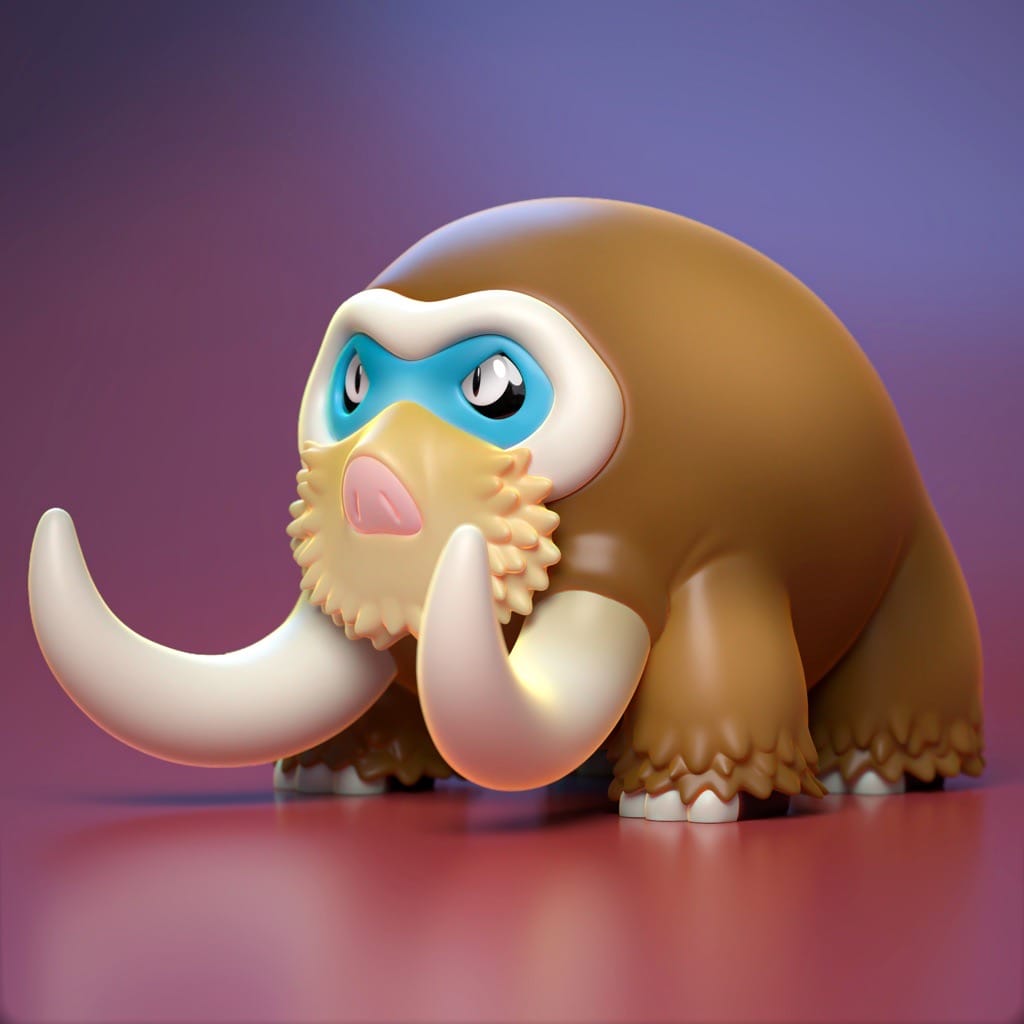 P站图纸印象馆 Ydeval 精灵宝可梦 象牙猪 Ydeval 精灵宝可梦 象牙猪