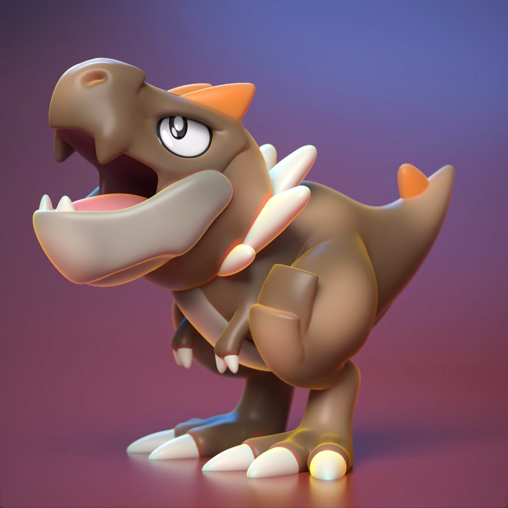 P站图纸印象馆 Ydeval 精灵宝可梦 宝宝暴龙 Ydeval 精灵宝可梦 宝宝暴龙