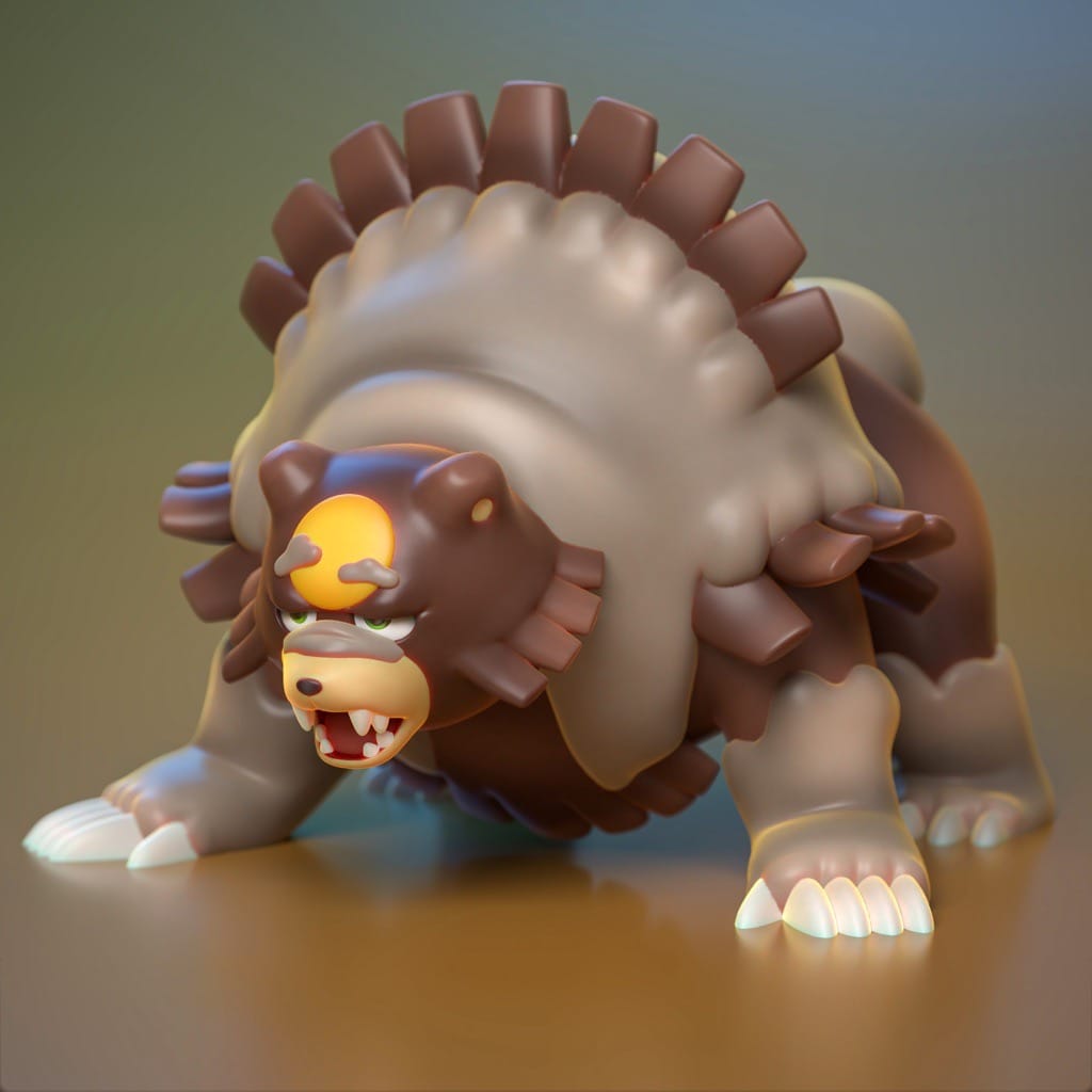 P站图纸印象馆 Ydeval 精灵宝可梦 月月熊 Ydeval 精灵宝可梦 月月熊