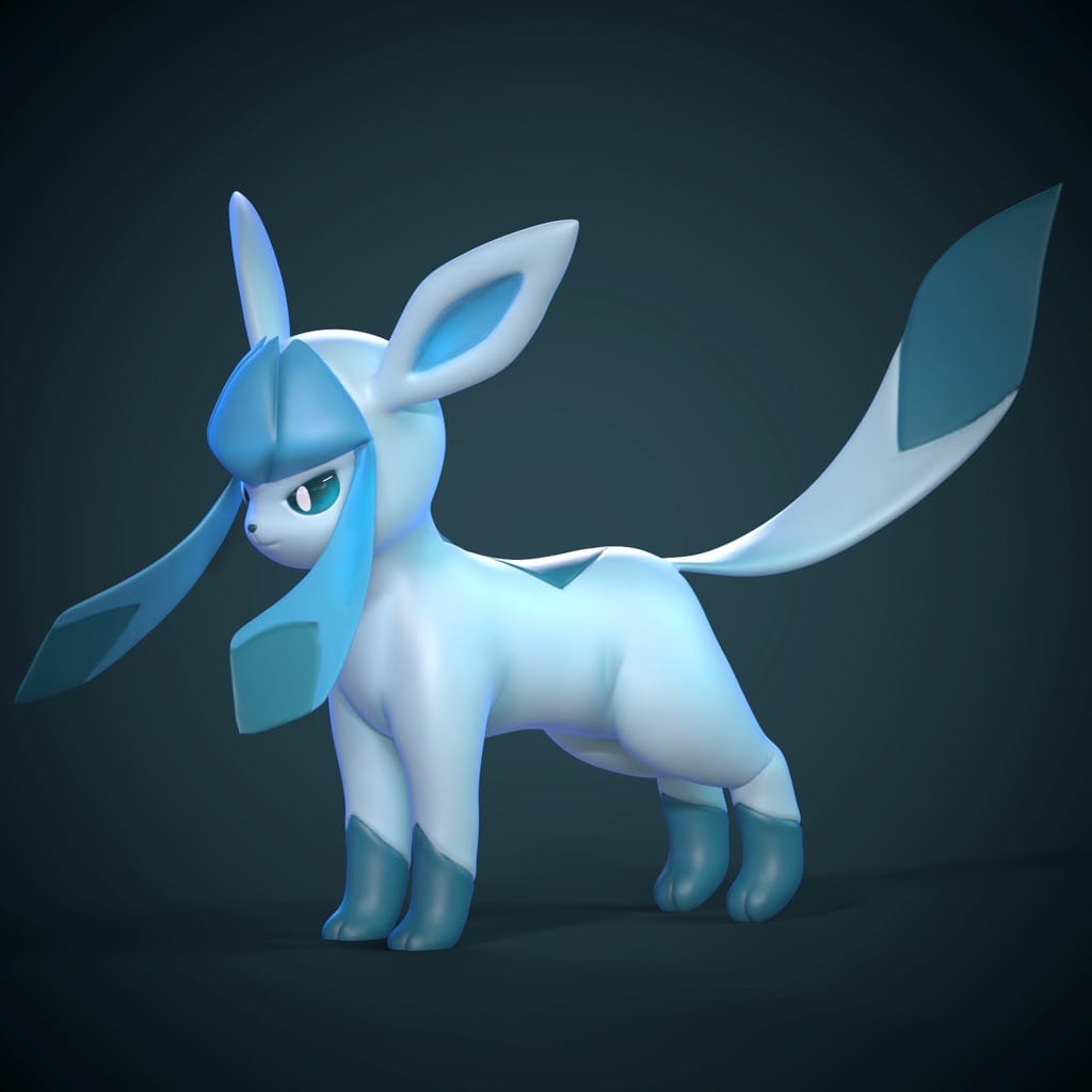 P站图纸印象馆 Ydeval 精灵宝可梦 冰伊布 Ydeval 精灵宝可梦 冰伊布