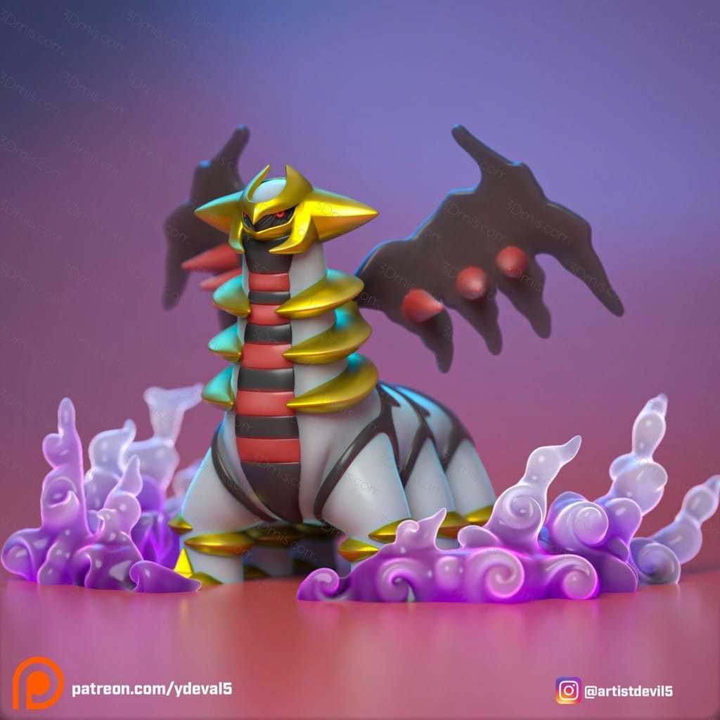 Ydeval 精灵宝可梦 骑拉帝纳