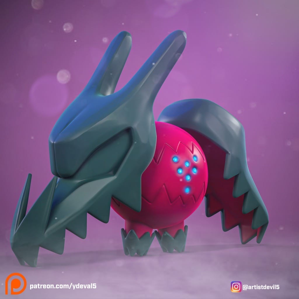 P站图纸印象馆 Ydeval 精灵宝可梦 雷吉铎拉戈 Ydeval 精灵宝可梦 雷吉铎拉戈