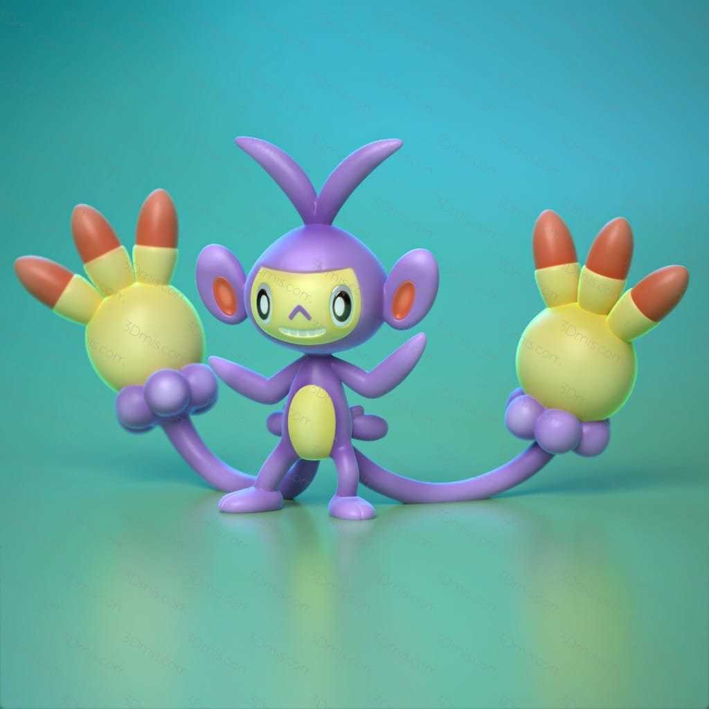 P站图纸印象馆 Ydeval 精灵宝可梦 双尾怪手 Ydeval 精灵宝可梦 双尾怪手