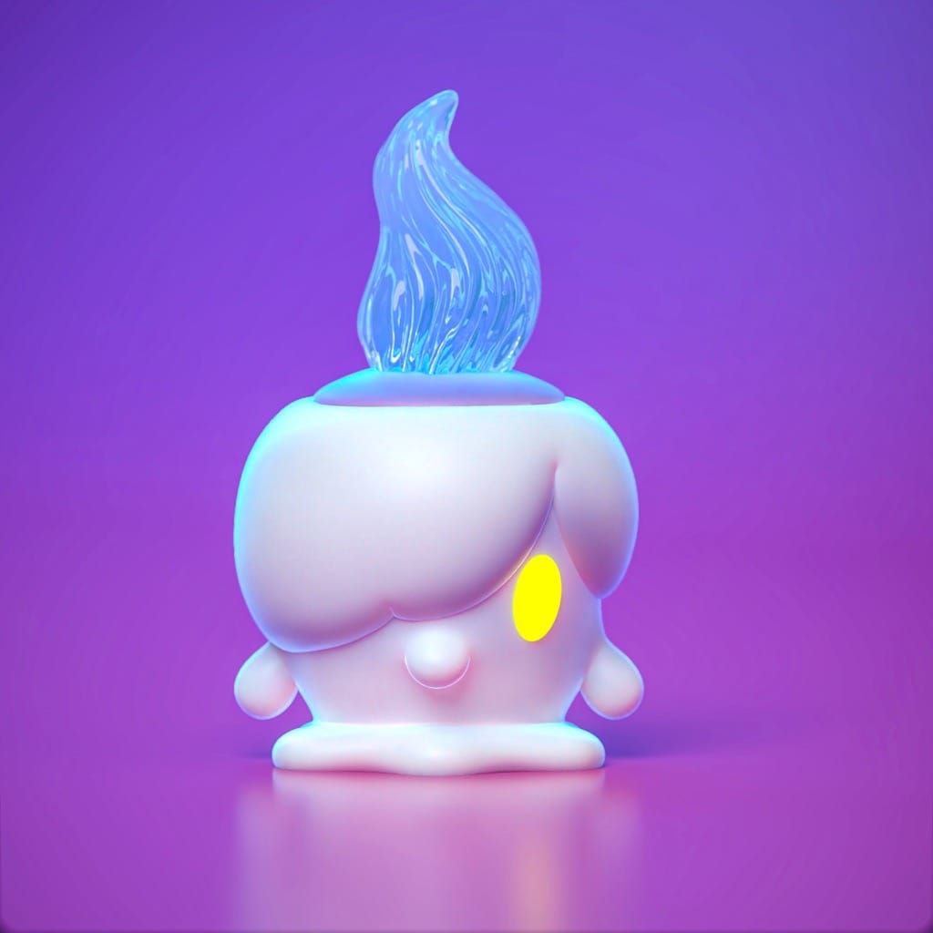 P站图纸印象馆 Ydeval 精灵宝可梦 烛光灵 Ydeval 精灵宝可梦 烛光灵