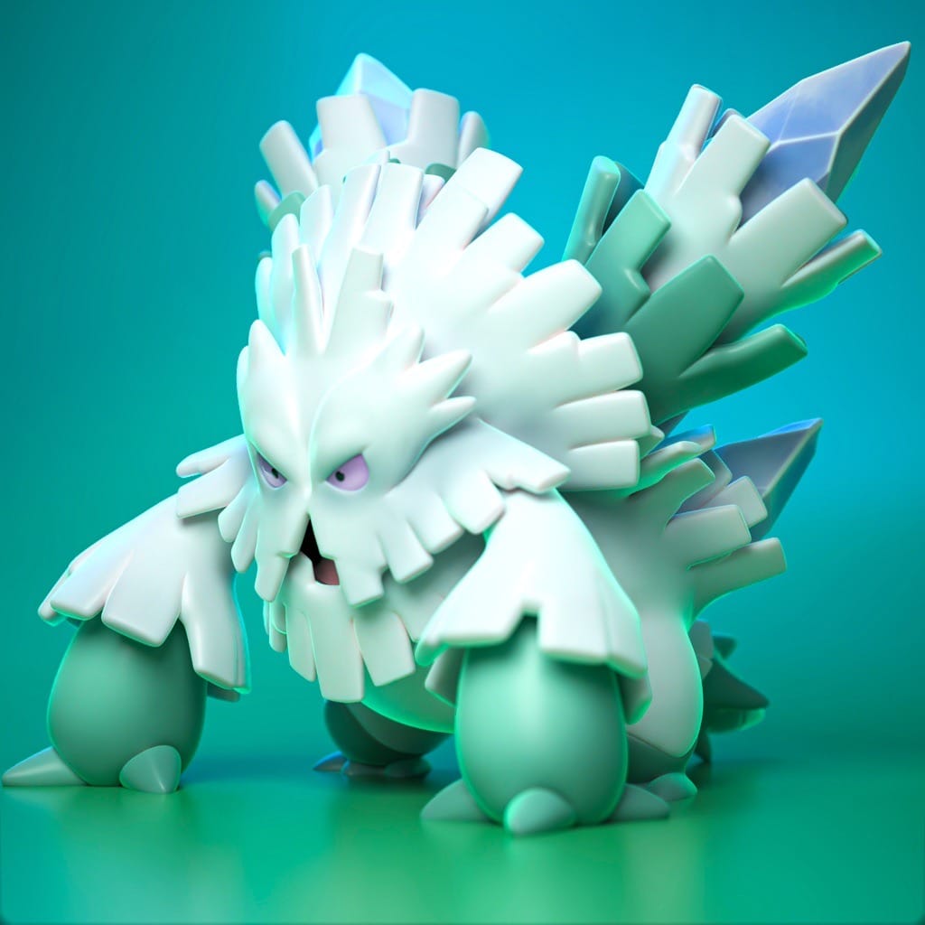 P站图纸印象馆 Ydeval 精灵宝可梦 暴雪王 Ydeval 精灵宝可梦 暴雪王