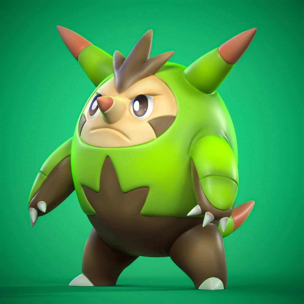 P站图纸印象馆 Ydeval 精灵宝可梦 胖胖哈力 Ydeval 精灵宝可梦 胖胖哈力