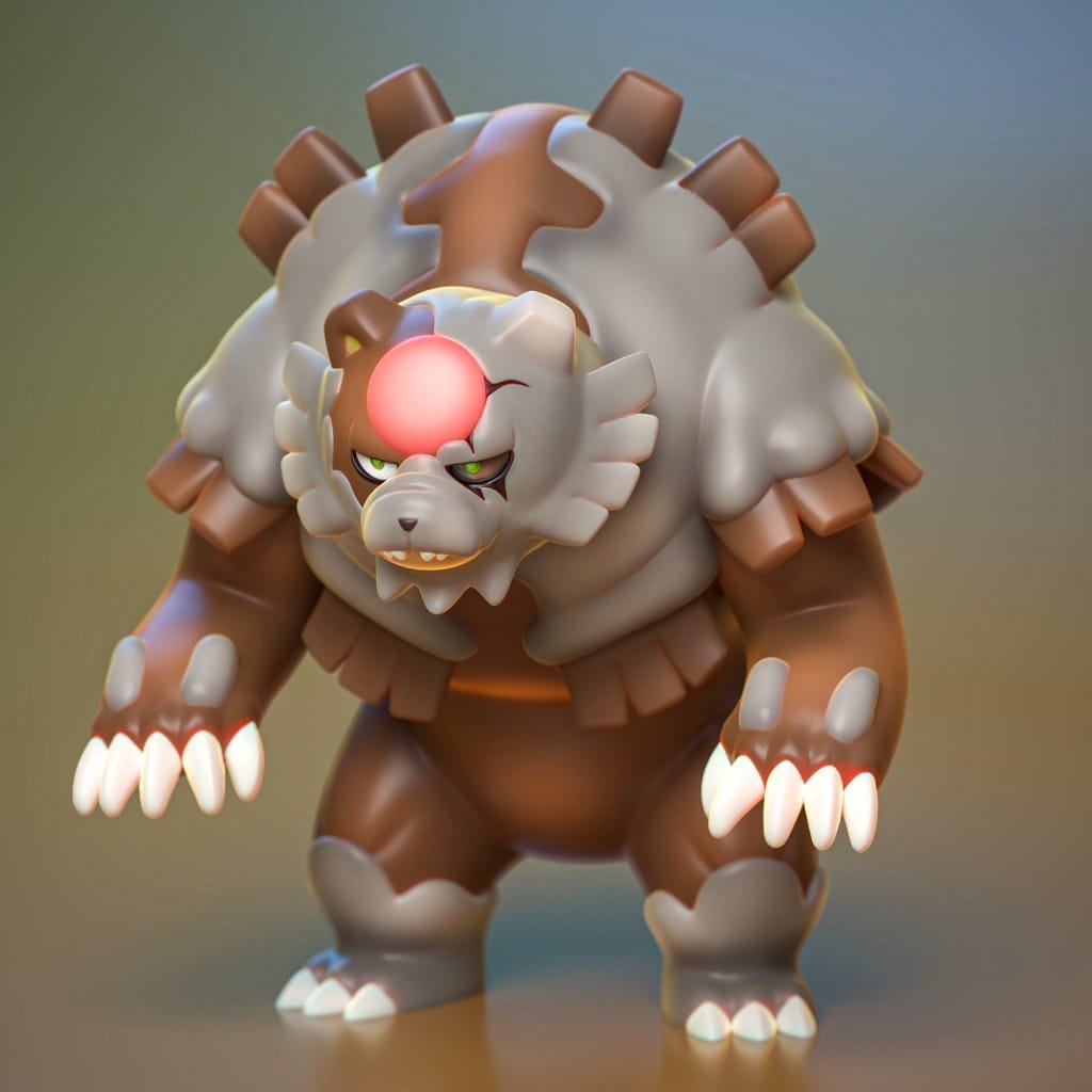 P站图纸印象馆 Ydeval 精灵宝可梦 月月熊 Ydeval 精灵宝可梦 月月熊