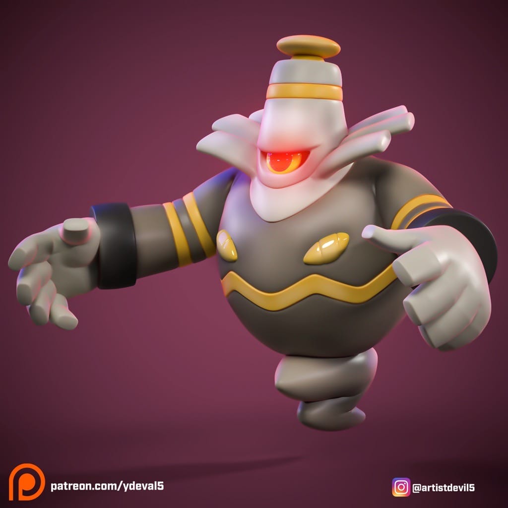 P站图纸印象馆 Ydeval 精灵宝可梦 黑夜魔灵 Ydeval 精灵宝可梦 黑夜魔灵