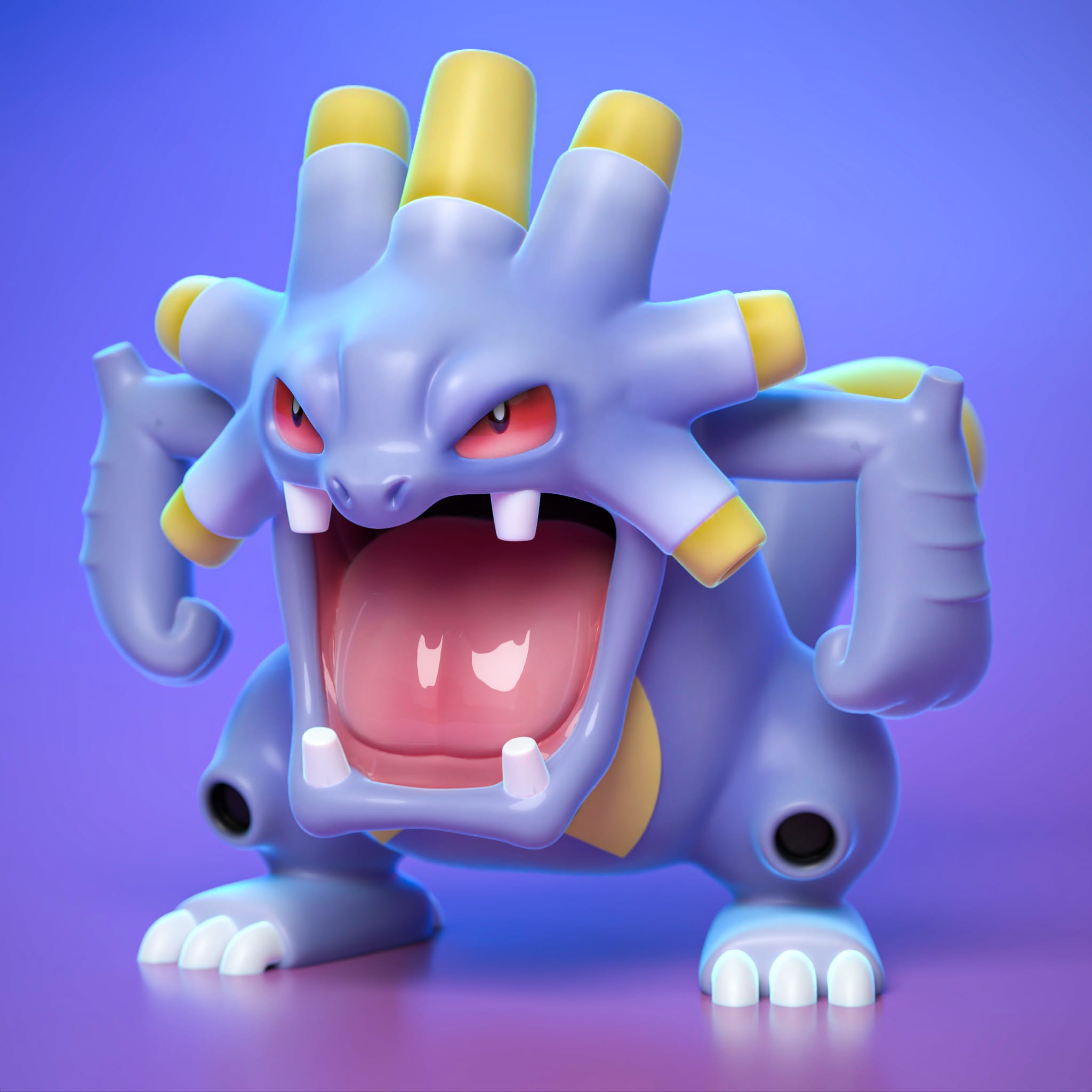 P站图纸印象馆 Ydeval 精灵宝可梦 爆音怪 Ydeval 精灵宝可梦 爆音怪