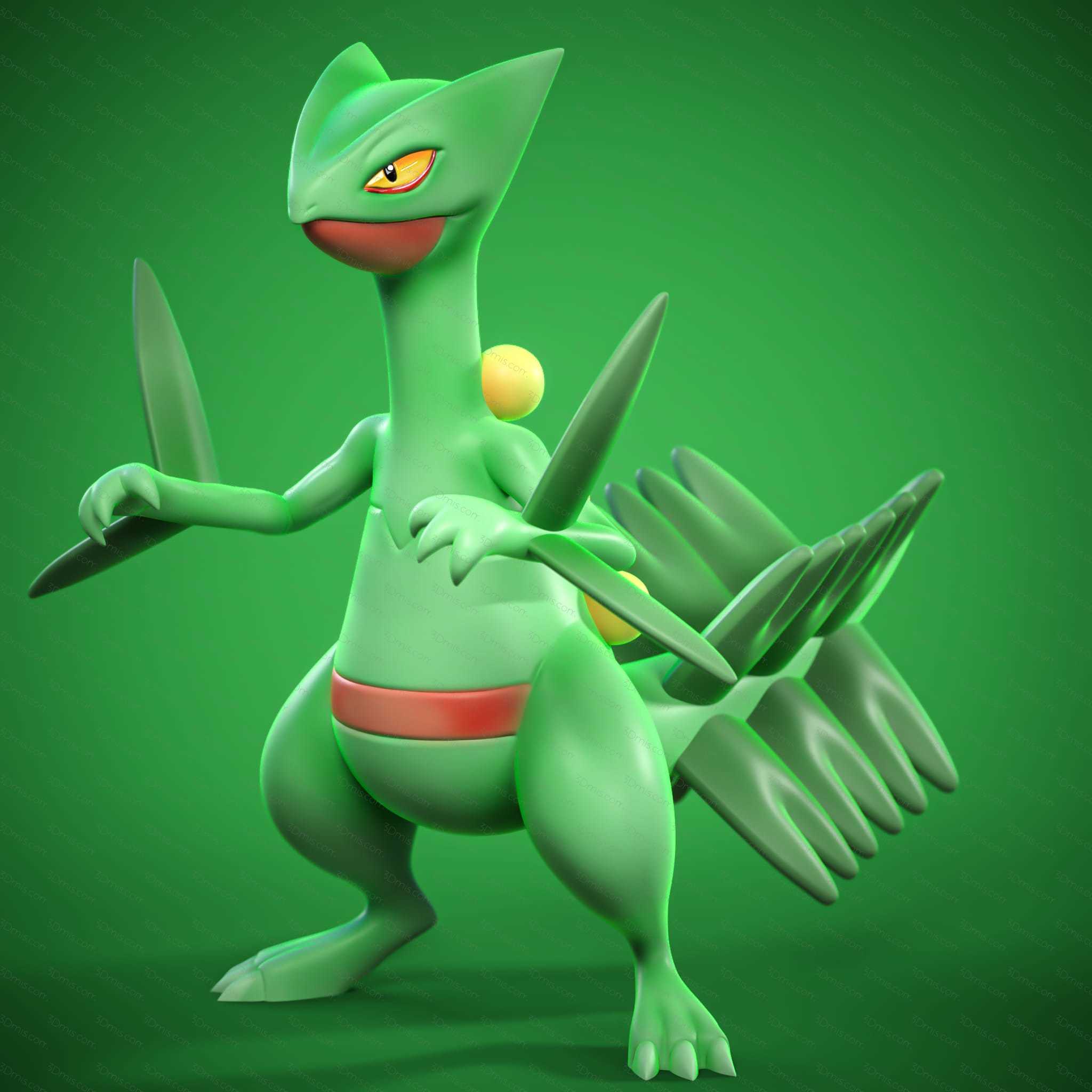 Ydeval 精灵宝可梦 蜥蜴王