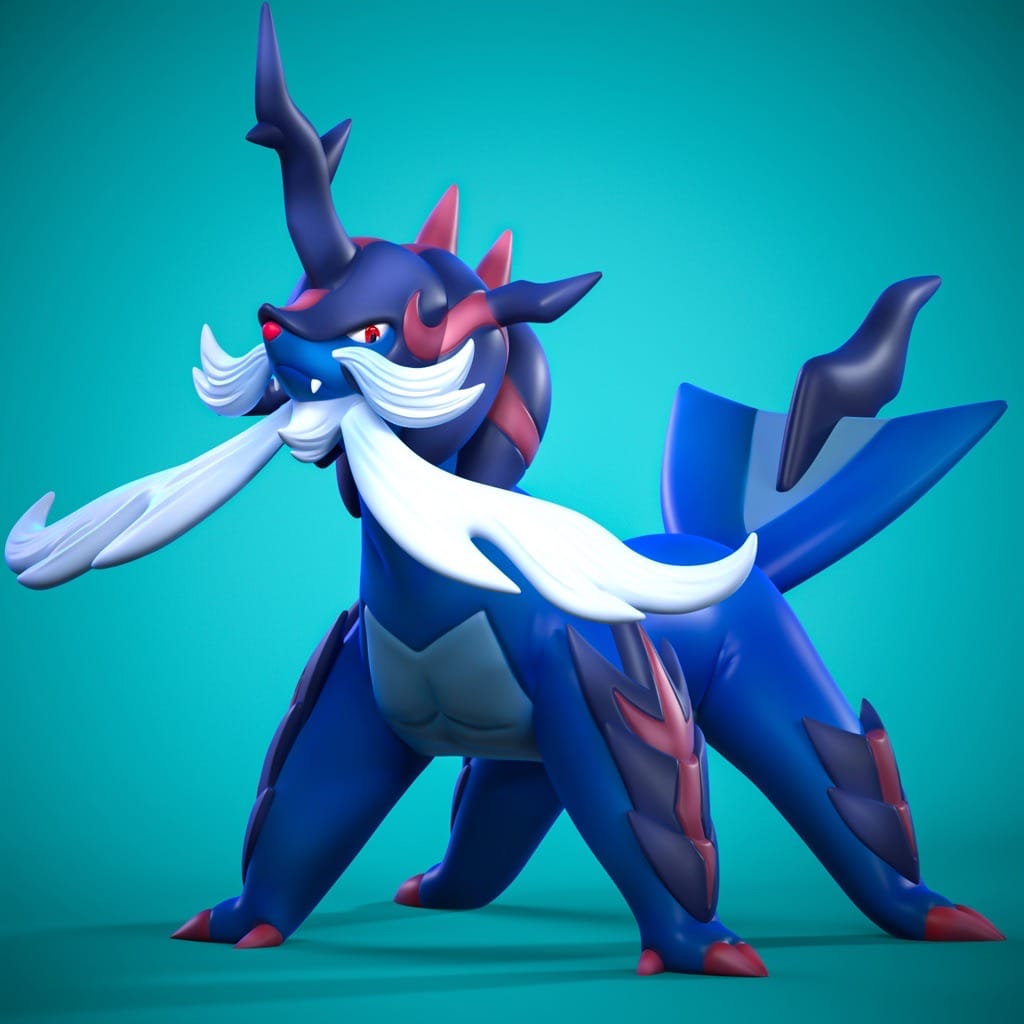 P站图纸印象馆 Ydeval 精灵宝可梦 冼翠 大剑鬼 Ydeval 精灵宝可梦 冼翠 大剑鬼