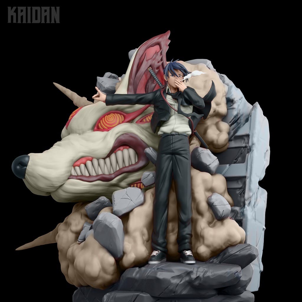 P站图纸印象馆 Kaidan 电锯人 早川秋 Kaidan 电锯人 早川秋