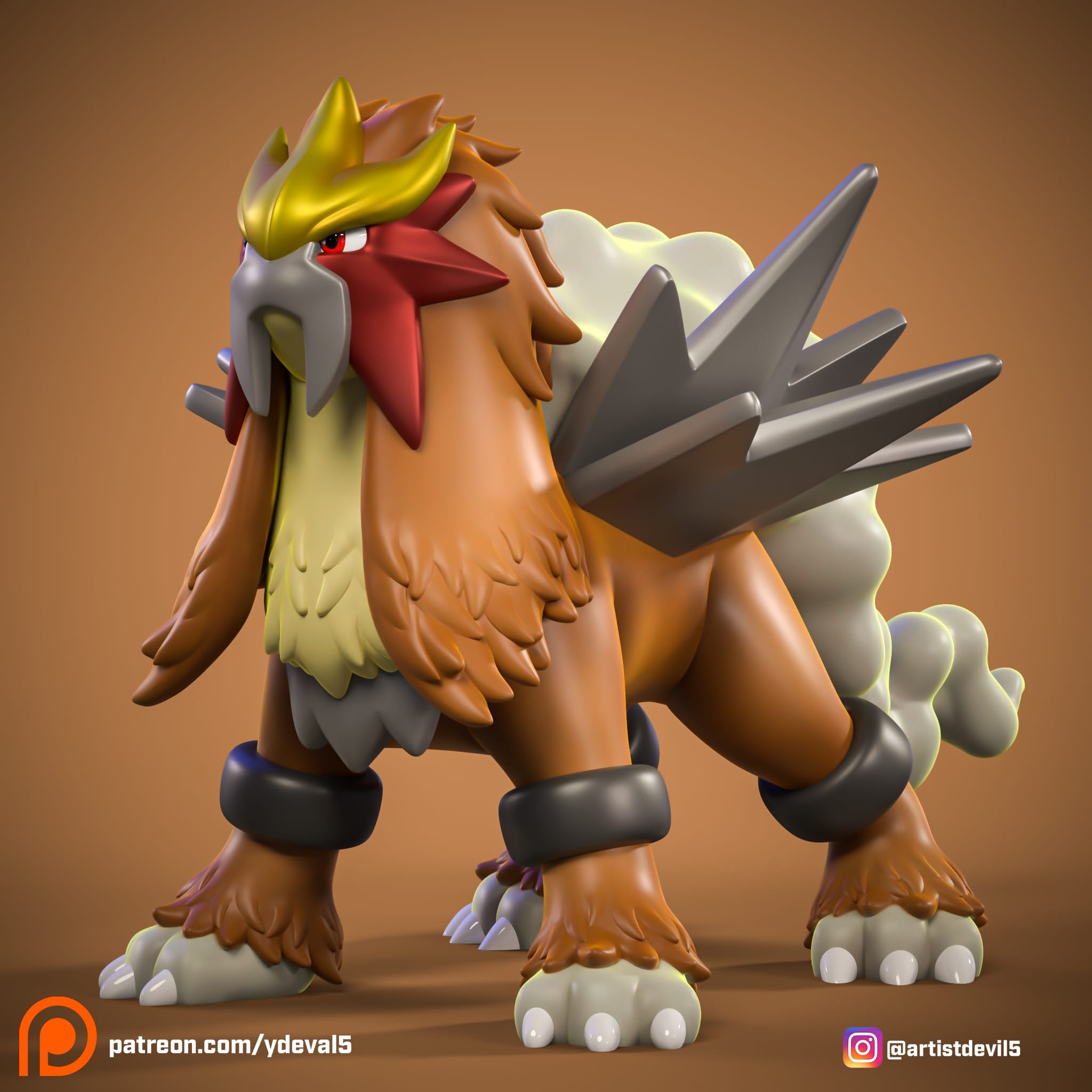 P站图纸印象馆 Ydeval 精灵宝可梦 炎帝 Ydeval 精灵宝可梦 炎帝