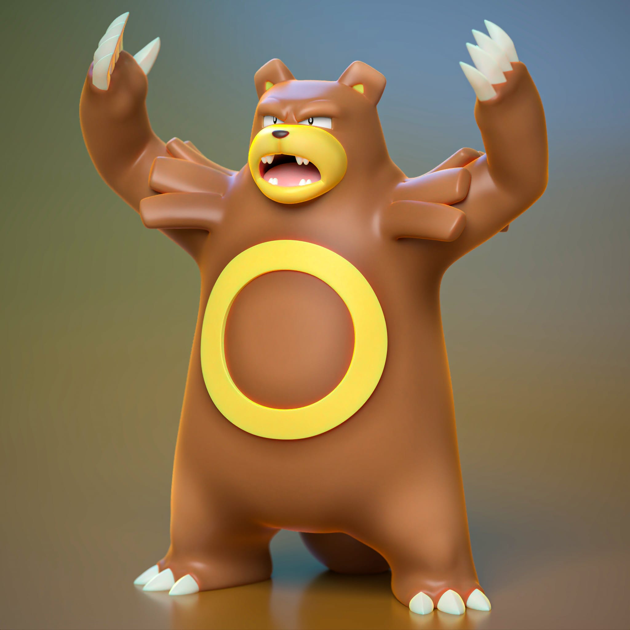 P站图纸印象馆 Ydeval 精灵宝可梦 圈圈熊 Ydeval 精灵宝可梦 圈圈熊