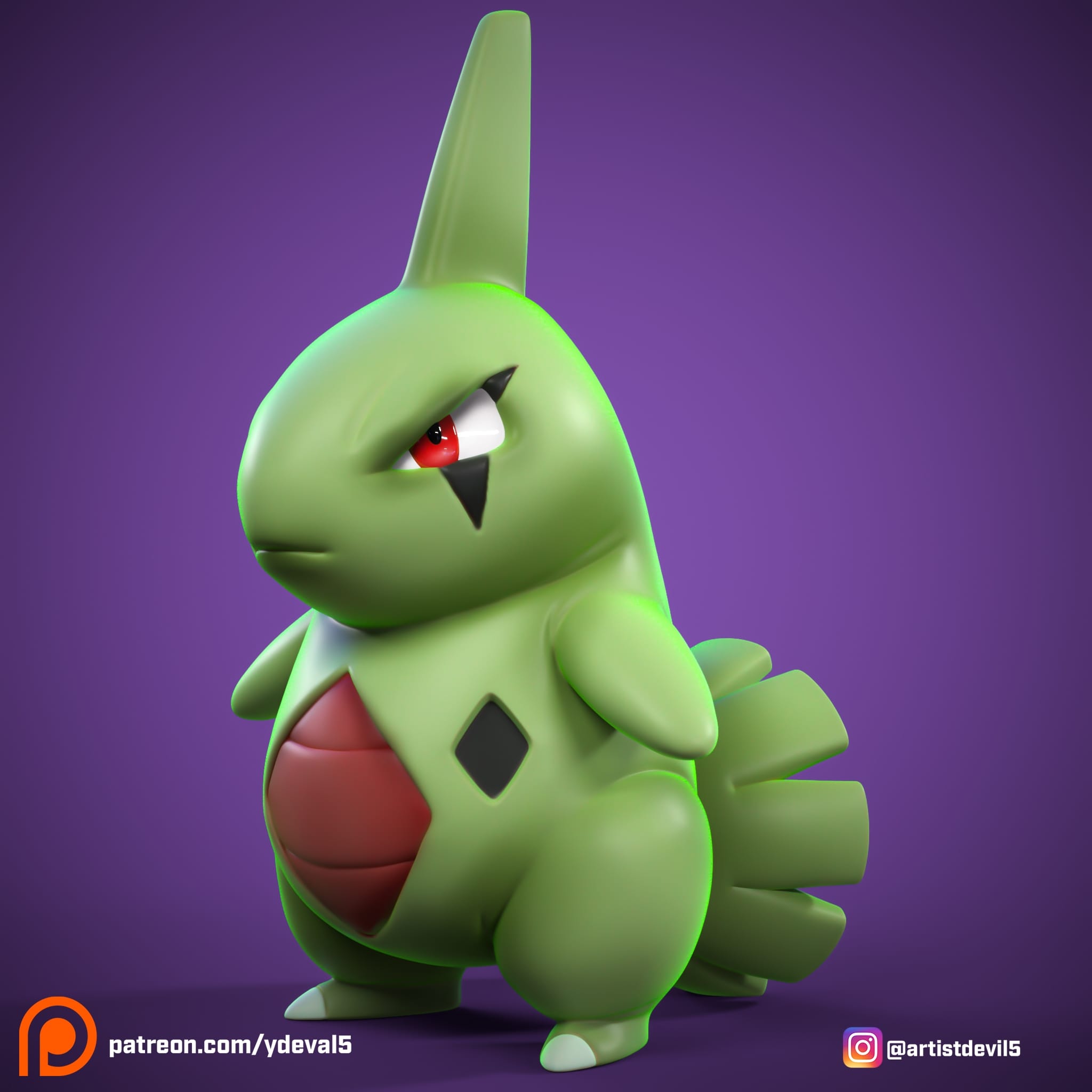 P站图纸印象馆 Ydeval 精灵宝可梦 幼基拉斯 Ydeval 精灵宝可梦 幼基拉斯