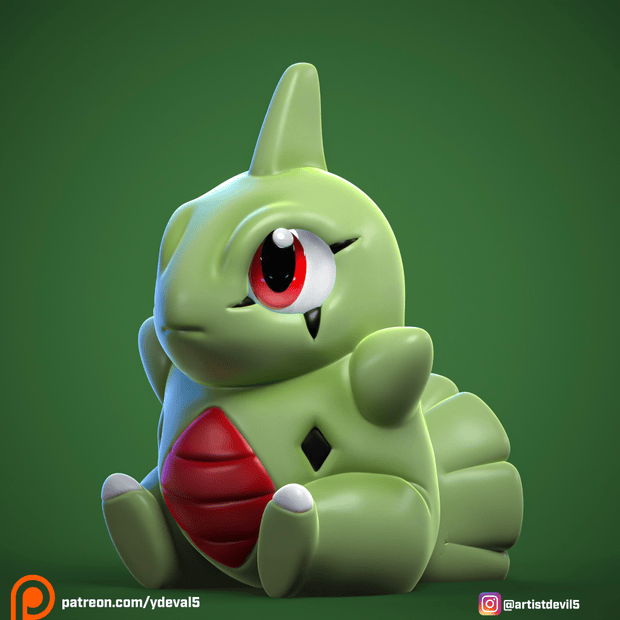 P站图纸印象馆 Ydeval 精灵宝可梦 幼基拉斯 Ydeval 精灵宝可梦 幼基拉斯
