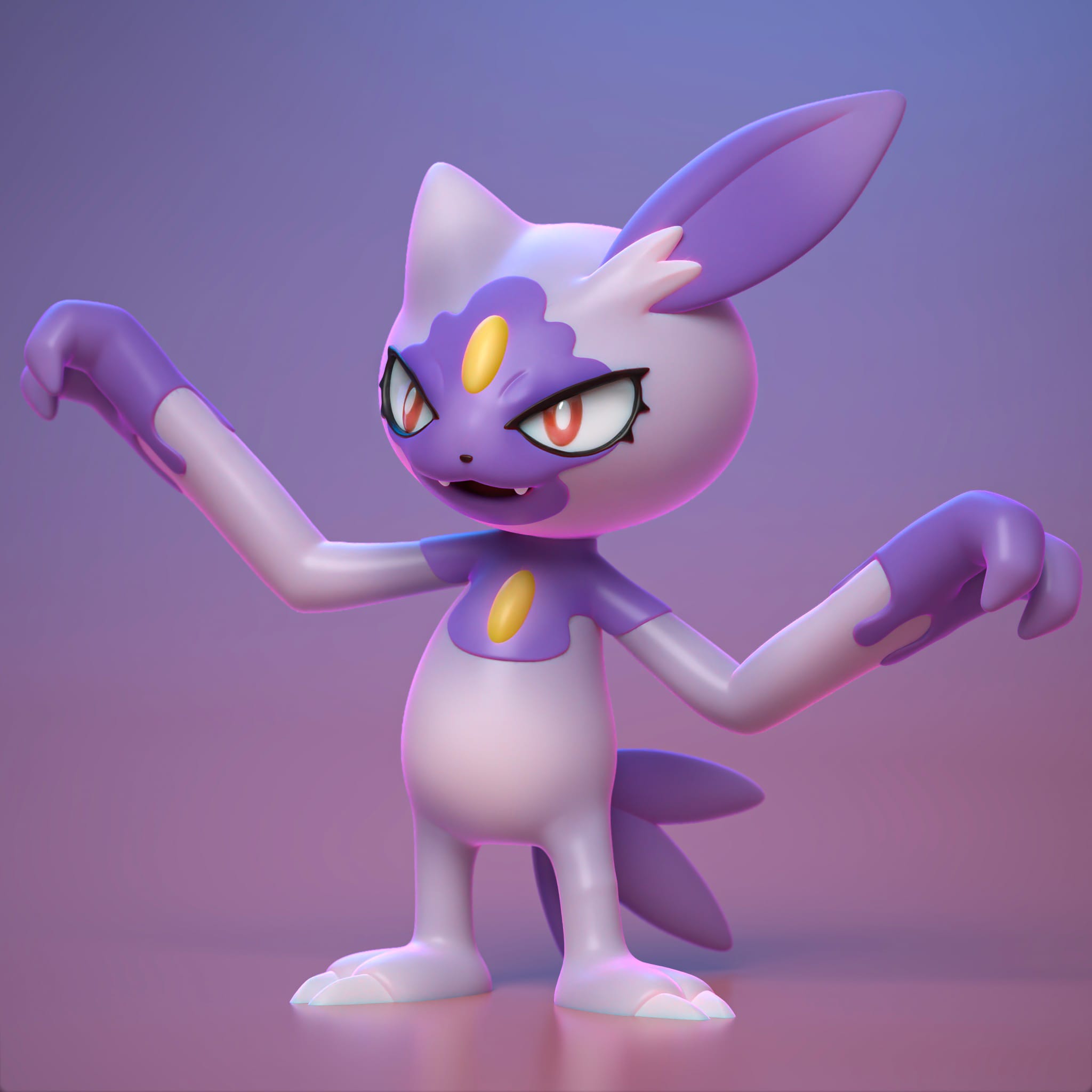 P站图纸印象馆 Ydeval 精灵宝可梦 冼翠 狃拉 Ydeval 精灵宝可梦 冼翠 狃拉