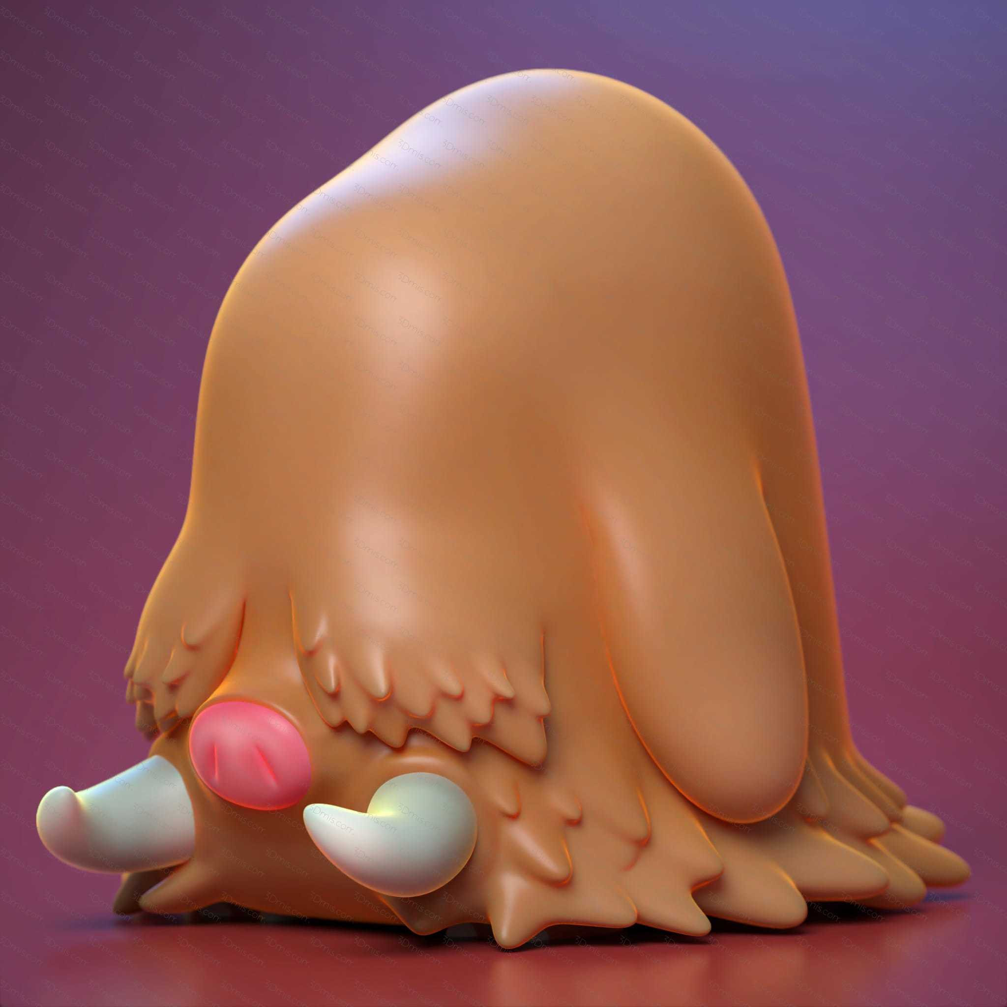 P站图纸印象馆 Ydeval 精灵宝可梦 长毛猪 Ydeval 精灵宝可梦 长毛猪