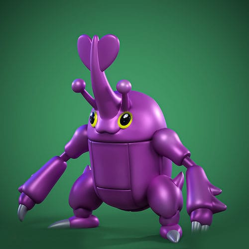 P站图纸印象馆 Ydeval 精灵宝可梦 赫拉克罗斯 Ydeval 精灵宝可梦 赫拉克罗斯