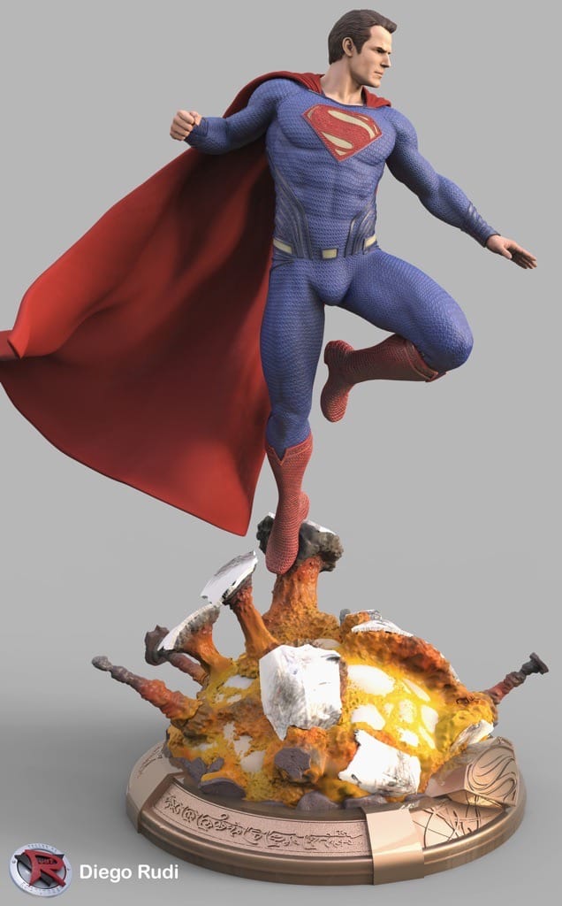 P站图纸印象馆 DC漫画 超人 DC漫画 超人