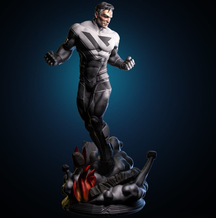 P站图纸印象馆 DC漫画 超人 飞跃无限 DC漫画 超人 飞跃无限