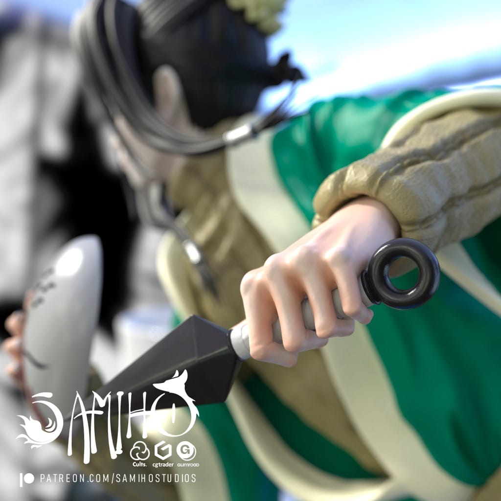 P站图纸印象馆 Samiho 火影忍者 白 Samiho 火影忍者 白