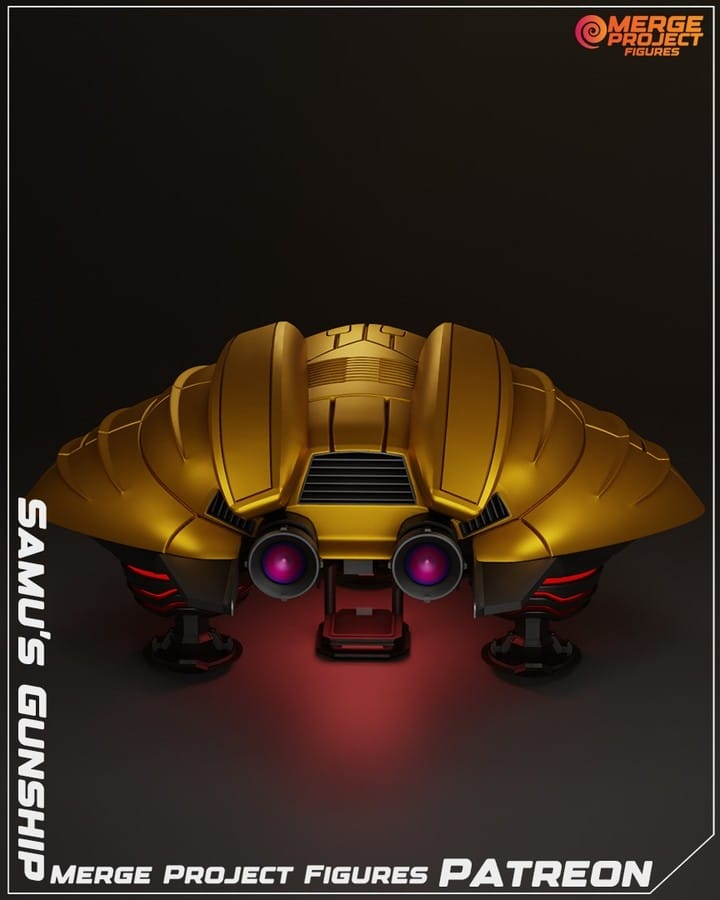 P站图纸印象馆 MPF 银河战士 萨姆斯的阿兰的战机 MPF 银河战士 萨姆斯的阿兰的战机