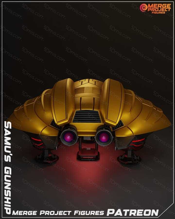 P站图纸印象馆 MPF 银河战士 萨姆斯的阿兰的战机 MPF 银河战士 萨姆斯的阿兰的战机