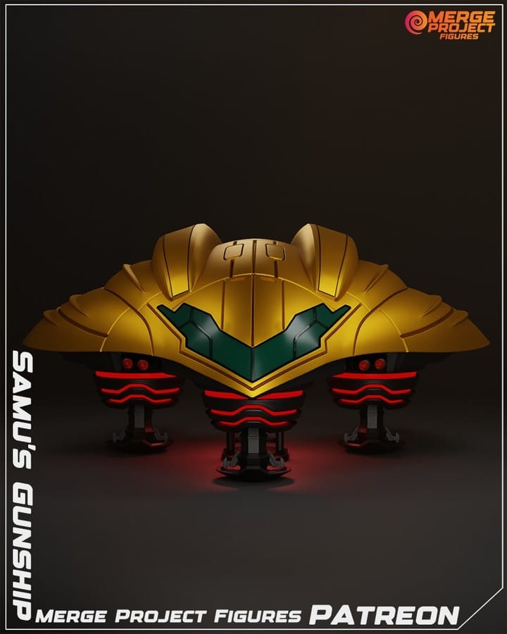 P站图纸印象馆 MPF 银河战士 萨姆斯的阿兰的战机 MPF 银河战士 萨姆斯的阿兰的战机