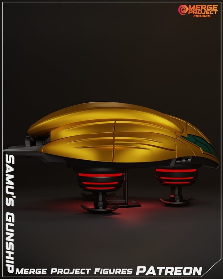 P站图纸印象馆 MPF 银河战士 萨姆斯的阿兰的战机 MPF 银河战士 萨姆斯的阿兰的战机