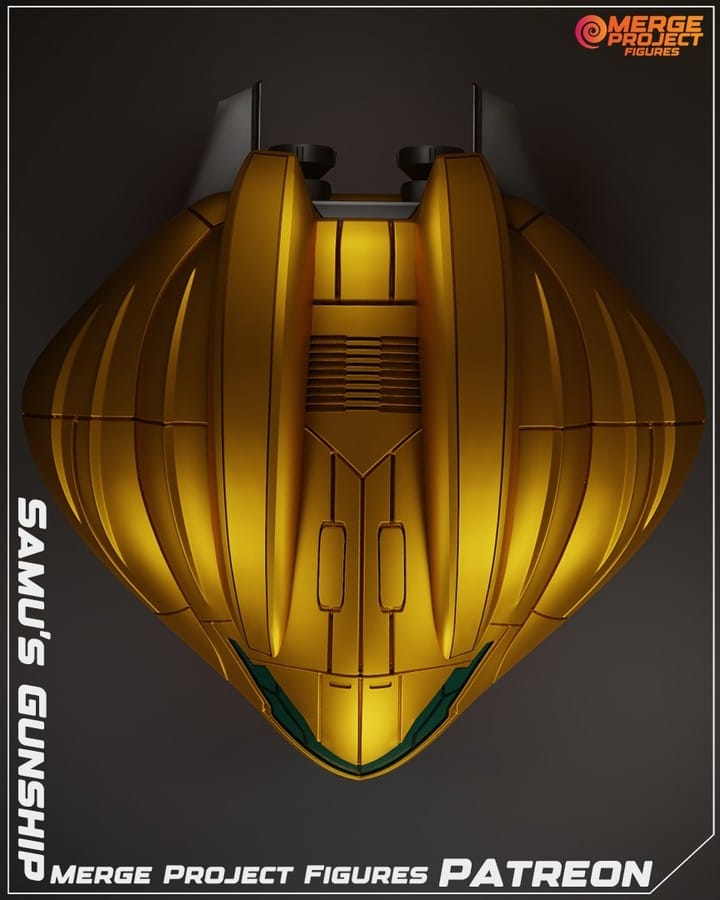 P站图纸印象馆 MPF 银河战士 萨姆斯的阿兰的战机 MPF 银河战士 萨姆斯的阿兰的战机