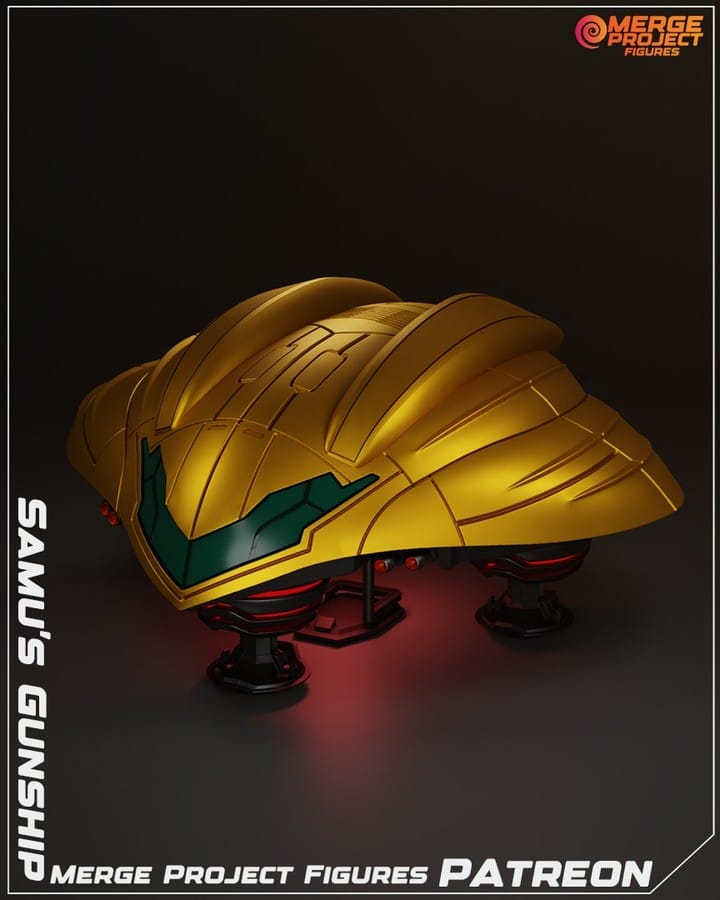 P站图纸印象馆 MPF 银河战士 萨姆斯的阿兰的战机 MPF 银河战士 萨姆斯的阿兰的战机