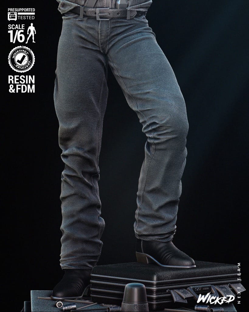 P站图纸印象馆 3DWicked 致命武器 瑞格 3DWicked 致命武器 瑞格