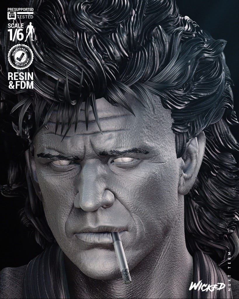 P站图纸印象馆 3DWicked 致命武器 瑞格 3DWicked 致命武器 瑞格