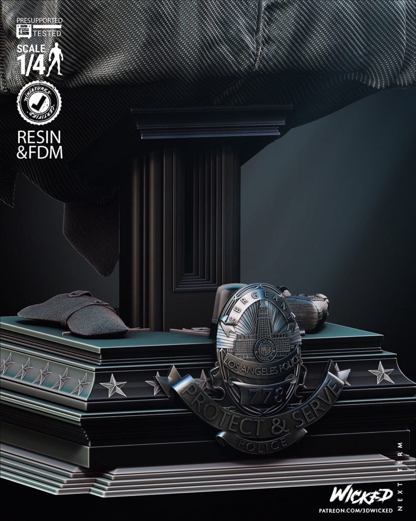 P站图纸印象馆 3DWicked 致命武器 罗杰 3DWicked 致命武器 罗杰