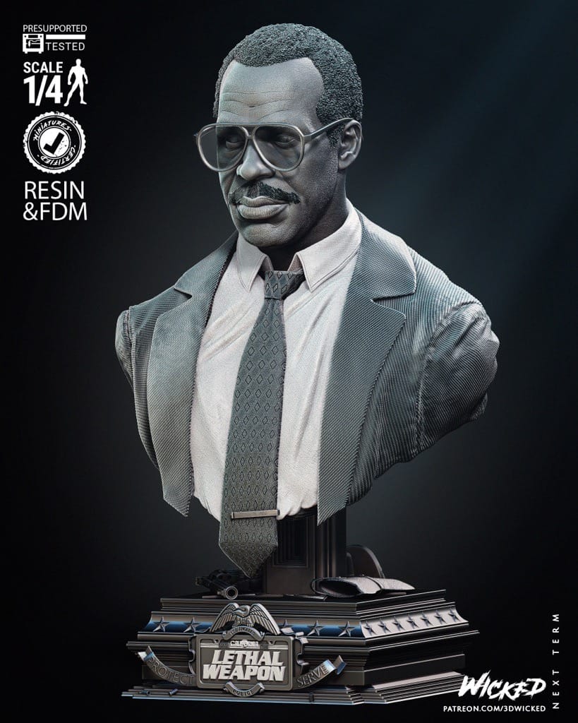 P站图纸印象馆 3DWicked 致命武器 罗杰 3DWicked 致命武器 罗杰