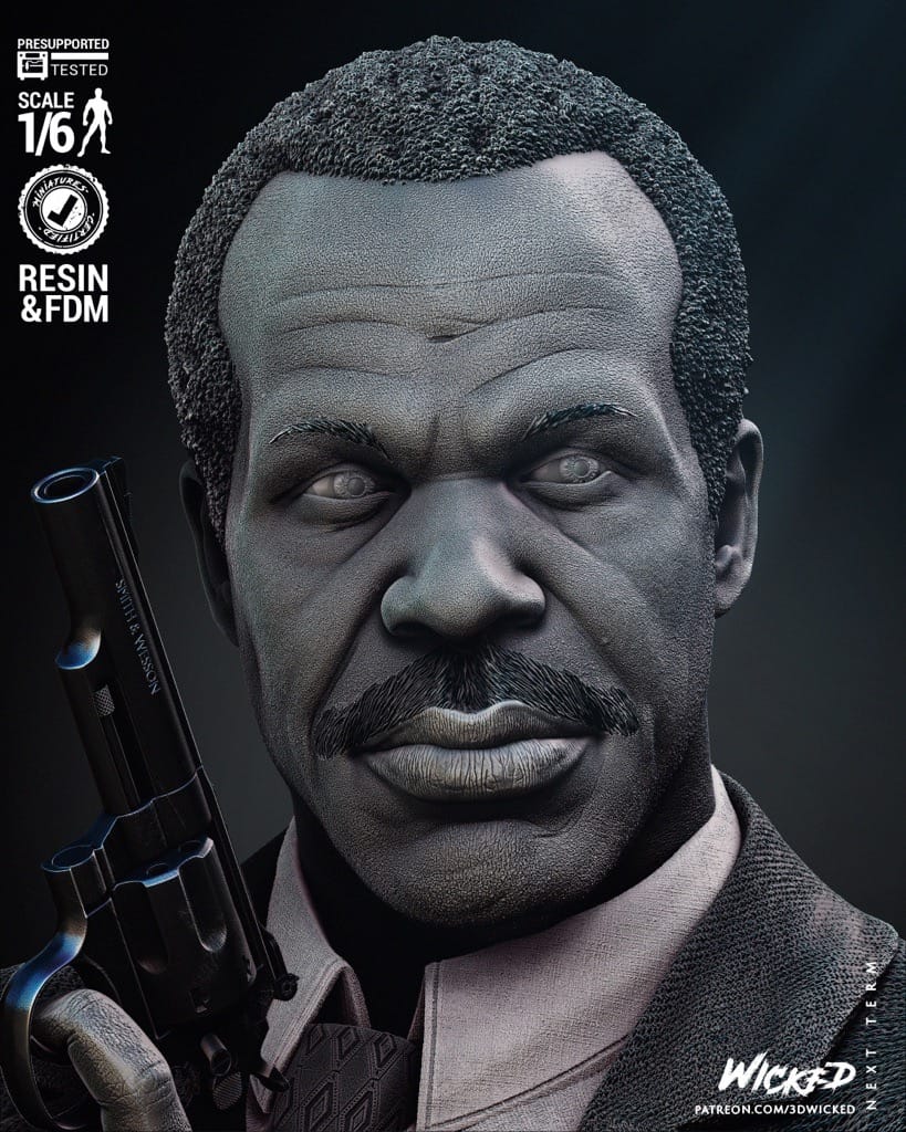 P站图纸印象馆 3DWicked 致命武器 罗杰 3DWicked 致命武器 罗杰