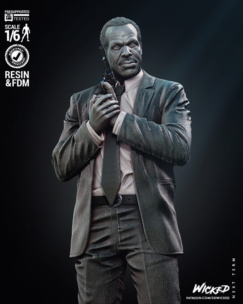 P站图纸印象馆 3DWicked 致命武器 罗杰 3DWicked 致命武器 罗杰