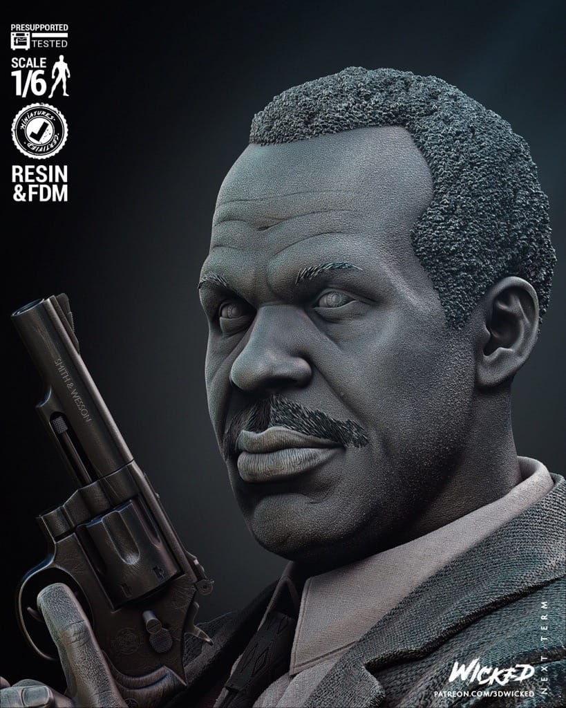 P站图纸印象馆 3DWicked 致命武器 罗杰 3DWicked 致命武器 罗杰