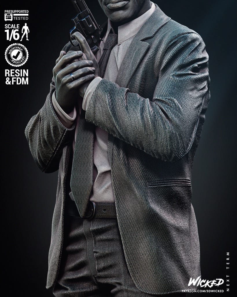 P站图纸印象馆 3DWicked 致命武器 罗杰 3DWicked 致命武器 罗杰