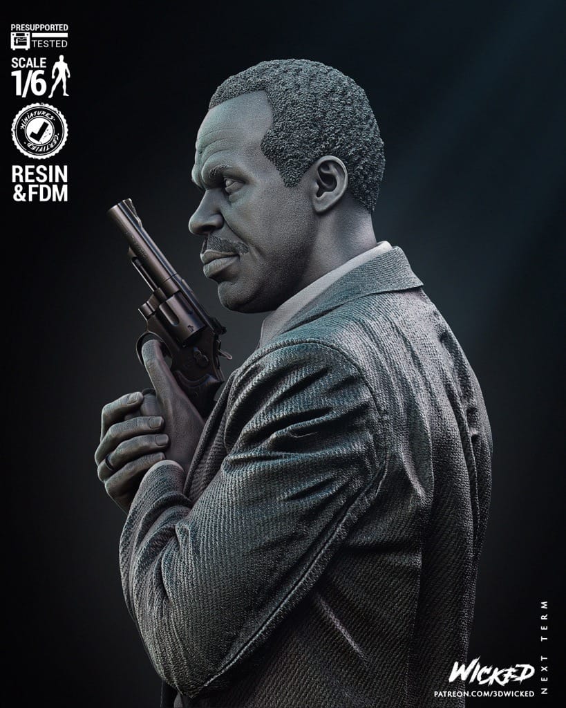 P站图纸印象馆 3DWicked 致命武器 罗杰 3DWicked 致命武器 罗杰