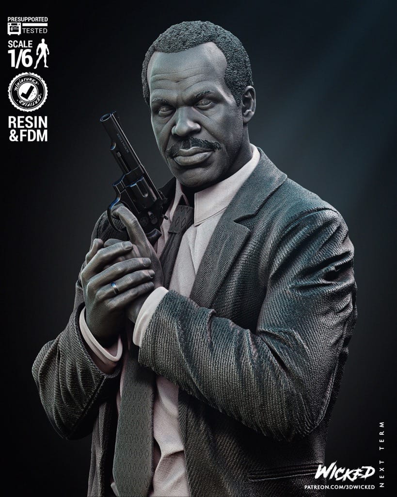 P站图纸印象馆 3DWicked 致命武器 罗杰 3DWicked 致命武器 罗杰