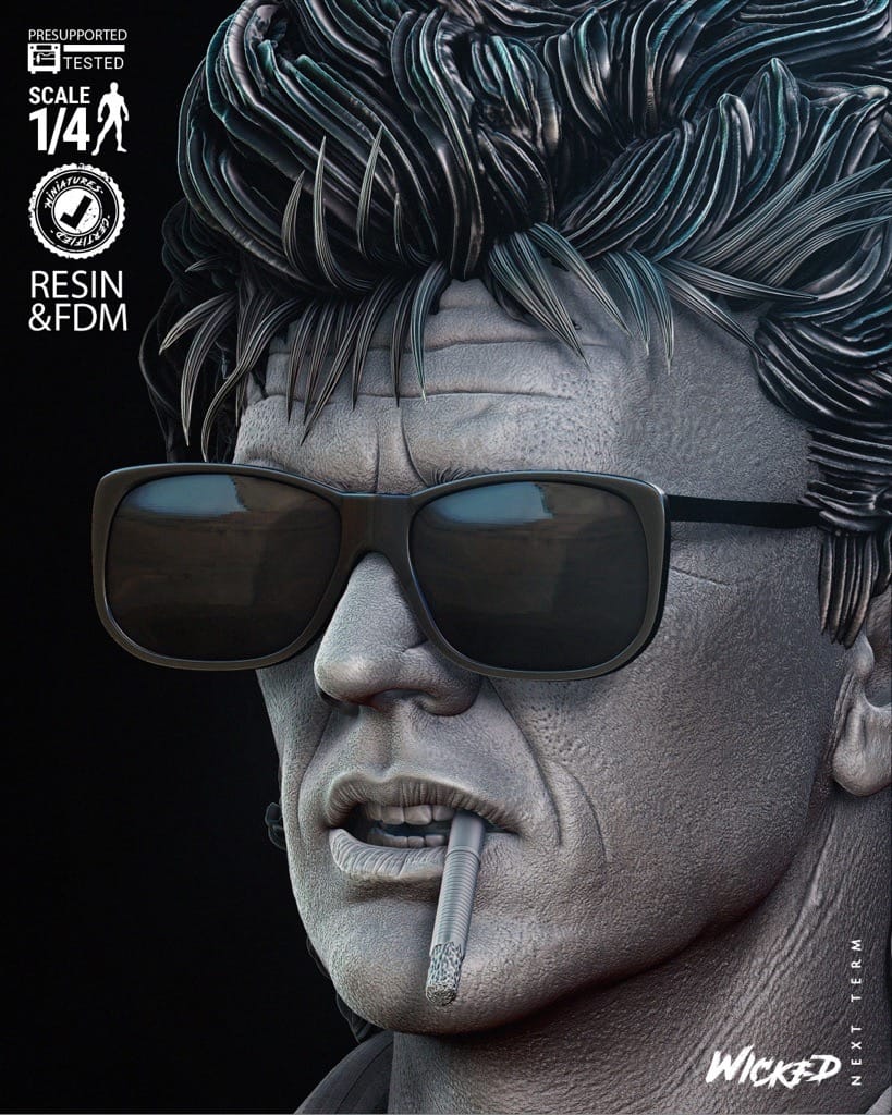 P站图纸印象馆 3DWicked 致命武器 瑞格 3DWicked 致命武器 瑞格