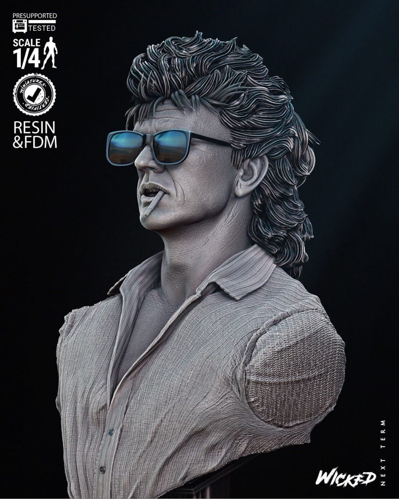 P站图纸印象馆 3DWicked 致命武器 瑞格 3DWicked 致命武器 瑞格