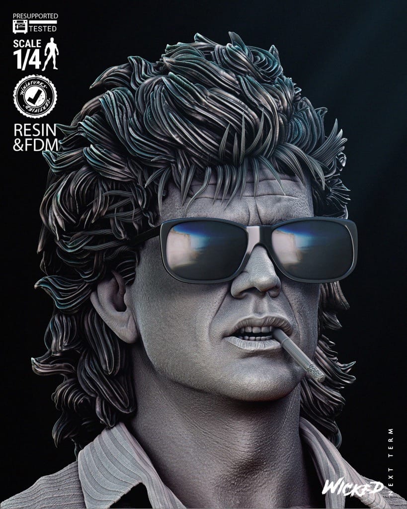 P站图纸印象馆 3DWicked 致命武器 瑞格 3DWicked 致命武器 瑞格