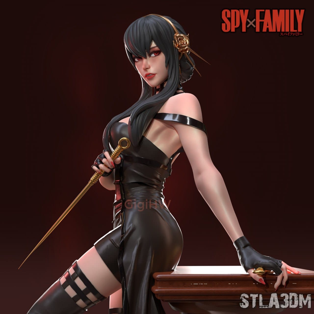 P站图纸印象馆 间谍过家家 约尔·福杰 间谍过家家 约尔·福杰