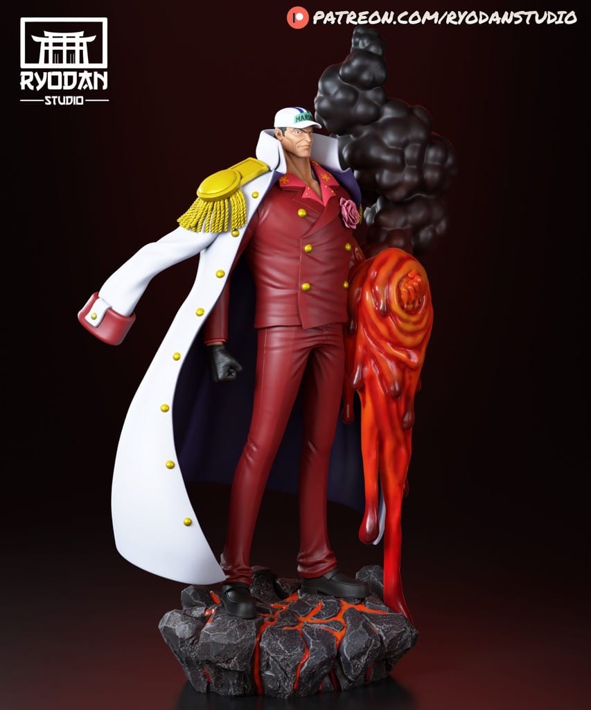 P站图纸印象馆 Ryodan 海贼王 赤犬 Ryodan 海贼王 赤犬